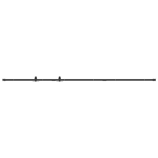 Büro-Schiebetür-Set 244 cm Kohlenstoffstahl
