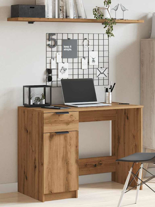 Schreibtisch Holz Artisan Oak 100x50x75cm