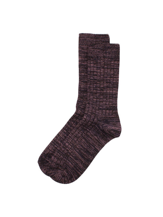 Livoni Women's Socks Bordeaux