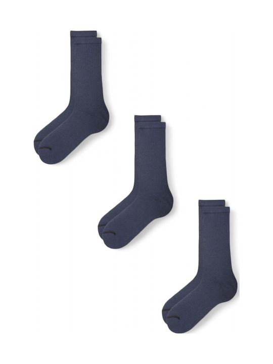 K Socks Ανδρικές Κάλτσες Μπλε 3Pack