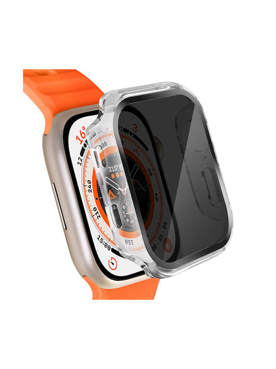 Privacy Glass+Case Apple Watch 41mm Transparent