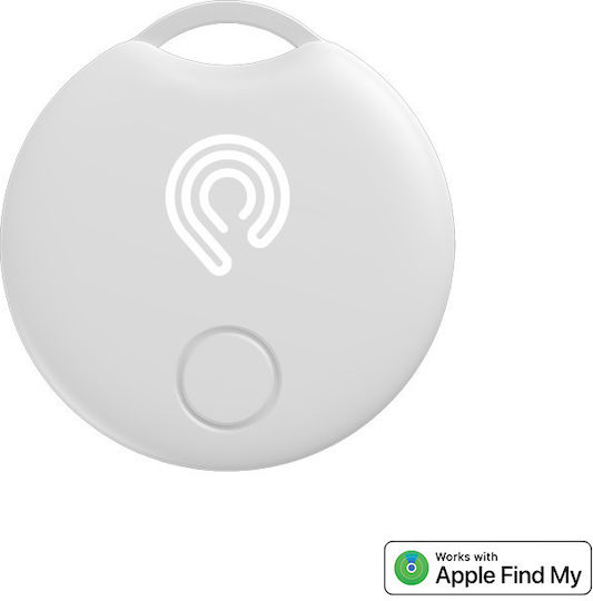 Hyperloq NeoTag Classic Apple Find My Λευκό
