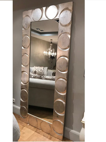 Casa Vogue Ορθογώνιος Ασημί 206x95cm
