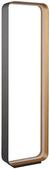 Cinque LED Floor Lamp with Natural White Light Black