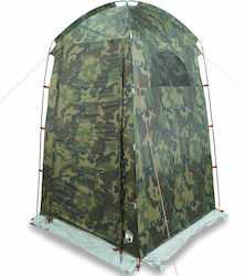 vidaXL Къмпинг Сцена Тоалетна Каки 150x150x230с...