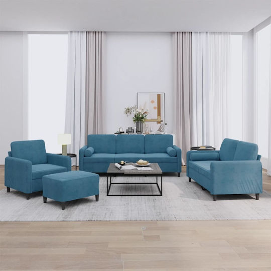 Σετ Σαλονιού 3-Sitzer & 2-Sitzer & Sessel & Hocker Σετ Σαλονιού 3-Sitzer & 2-Sitzer & Sessel & Hocker