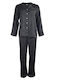 Cootaiya Winter Women's Pyjama Set Black Floral