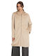 Women's Short Fur Beige