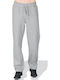 Παντελόνι Φόρμας χωρίς Λάστιχο Dark Grey Melange