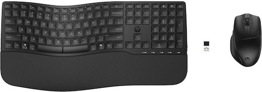 HP 685 Comfort Fără fir Set tastatură și mouse Engleză US