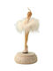 Musicboxworld Weihnachtliche Figur Balletttänzerin