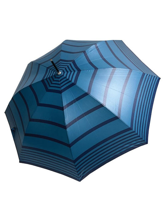 Guy Laroche Чадър за Дъжд с бастун за ходене Син