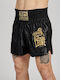 Leone 1947 Men's Kick/Thai Boxing Shorts Black
