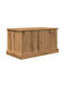vidaXL Wooden Decorative Trunk Brown 70x40x38cm