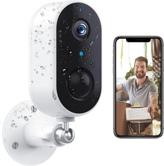 Arenti GO1 IP Камера за наблюдение Wi-Fi Full HD 1080p Водоустойчива с Двупосочна Комуникация и Обектив 2.4мм