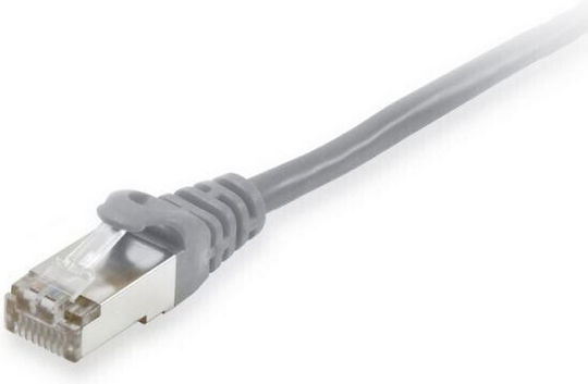 Equip S/FTP Cat.6a (Gigabit) Καλώδιο Δικτύου Ethernet 7.5m Γκρι