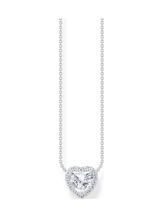 Thomas Sabo Charm mit Design Herz aus Silber