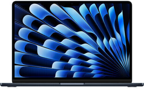 Apple MacBook Air 13" (2024) 13.6" Retina Display (M3-8-Core/16GB/256GB SSD/8-Core GPU) με Φορτιστή 30W Midnight (UK Keyboard)