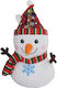 Plush Snowman 18cm