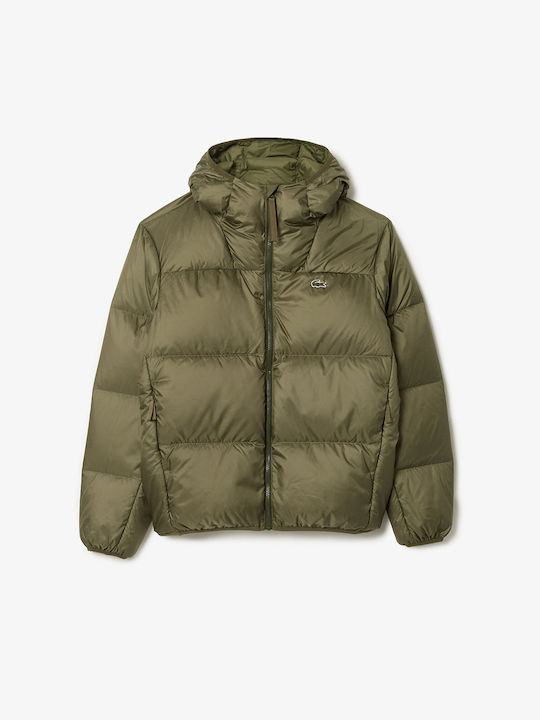 Μπουφάν Puffer Αδιάβροχο Khaki