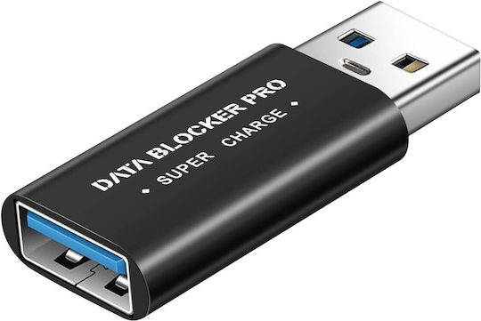 Avizar USB-Datenblocker Super Charge Schwarz