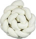 Baby Star Crib Bumpers Braided Inside Ecru 64cm