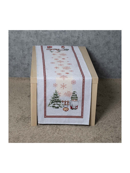 Cotone Christmas Tablecloth Runner L44xW140cm.