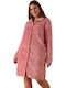 Promise Winter Women's Fleece Robe Pink