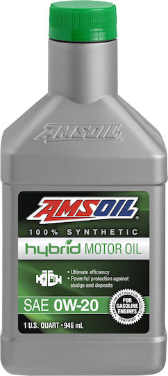 Amsoil Hybrid Synthetic Car Oil 0W-20 0.946lt