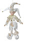 Kaemingk Christmas Fabric Figure Elf White Height 60cm