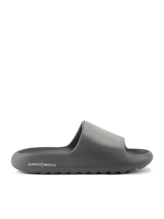 Fshoes Ανδρικά Slides Γκρι