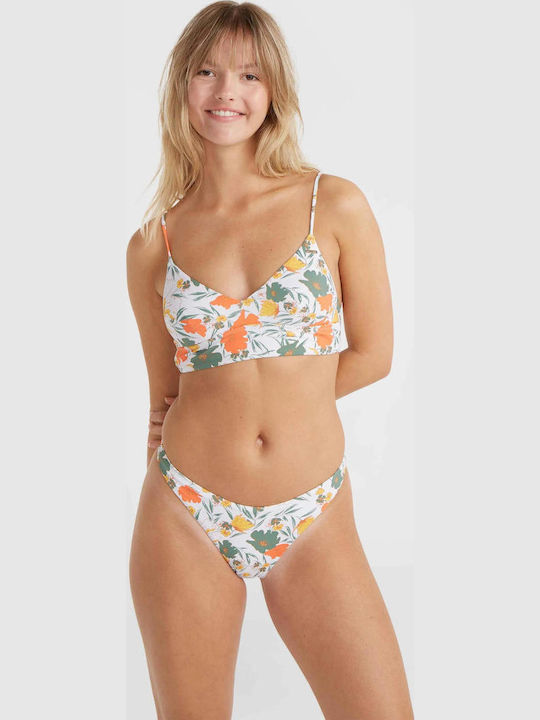 Set Bikini Cu Burete Detașabil Alb