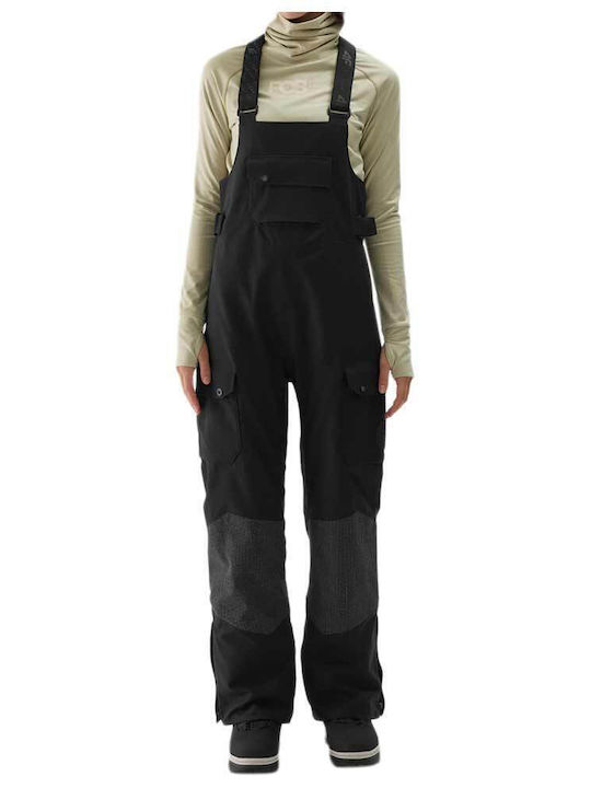 4F 4FWAW24TFTRF702-20S Women's Full Body Suit for Ski & Snowboard Black