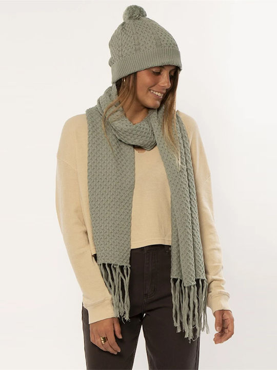 Sisstrevolution Women's Wool Scarf Green