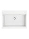 Laveo Drop-In Sink Synthetic Granite W70xD50cm White
