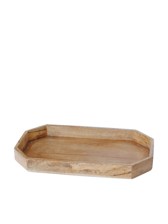 Atmosphera Rechteckig Serviertablett in Braun Farbe 40.5x22x4.5cm 00.07.72012 1Stück