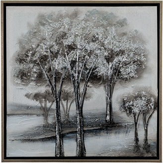 Zen Collection Πίνακας σε Καμβά 43x43cm
