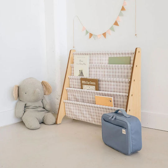 Bibliotecă pardoseală Lemn Beige 62x25.4x61cm