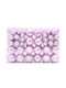 Hanging Ornament Set Plastic Pink 100pcs