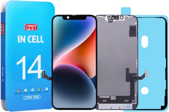 Οθόνη με Μηχανισμό Αφής για iPhone 14 (Μαύρο)