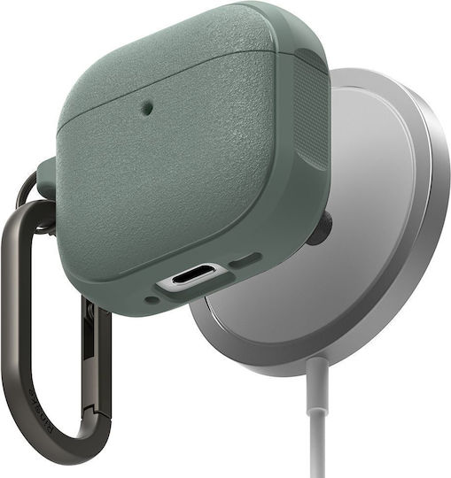 Ringke Onyx Case Silicone with Hook in Green color for Apple AirPods 4