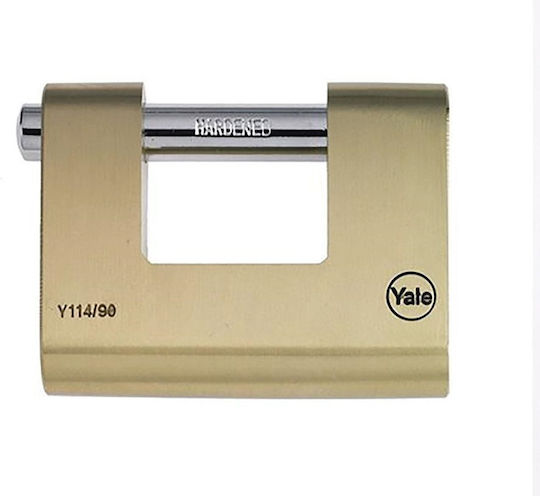 Yale Bronze Padlock Monoblock with Key 60mm 1pcs