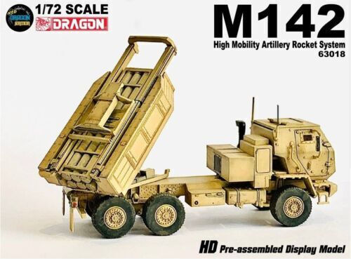 Dragon Models M142 Himars High Mobility Artillery Rocket Φιγούρα Μοντελισμού σε Κλίμακα 1:72 14.2x4εκ.
