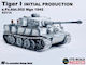 Dragon Models Sd.kfz.181 Tiger I Initial Production German Army S.pz.abt.502 Mga Offensive 1942 Modeling Figure Tank in Scale 1:72 9.5x5cm.