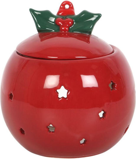 Difuzor de parfum din ceramică în formă de glob de Crăciun