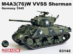 Dragon Models M4a3(76)w Vvss Sherman Us Army Germany 1945 Φιγούρα Μοντελισμού Τανκ σε Κλίμακα 1:72 11x3.8εκ. Dragon Models M4a3(76)w Vvss Sherman Us Army Germany 1945 Φιγούρα Μοντελισμού Τανκ σε Κλίμακα 1:72 11x3.8εκ.