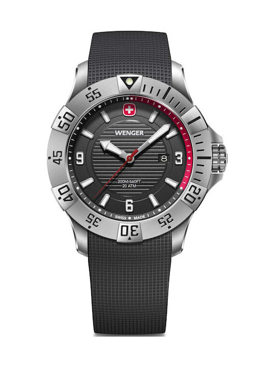 Wenger Seaforce Men's Watch Battery with Black ...