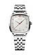 Wenger Vintage Men's Watch Battery with Silver Metal Bracelet