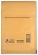 thessPACK Umschlag Typ Tasche mit Aufkleber 1Stück 12x17.5cm in Braun Farbe