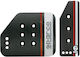 Car Pedal Set Non Slip Universal Black 2pcs